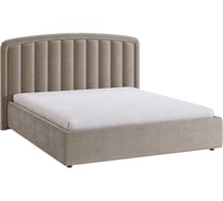 Каркас кровати Сиена 2 160x200 см, латте, велюр KM1.6-14.2763