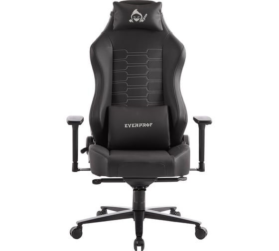 Кресло Everprof Blackshot экокожа черный EP Blackshot PU Black