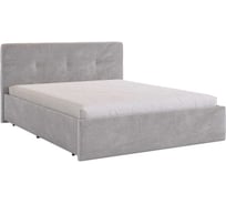 Каркас кровати Веста 160x200 см, оникс, велюр KM1.6-21.2762