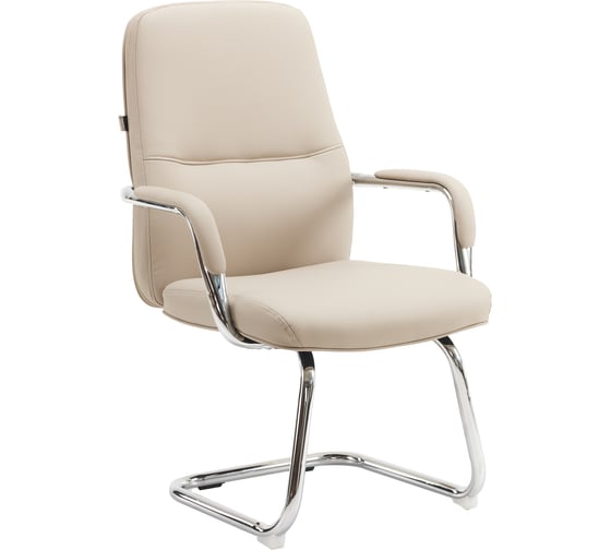 Кресло Everprof Vesta CF экокожа бежевый EP Vesta CF PU Beige
