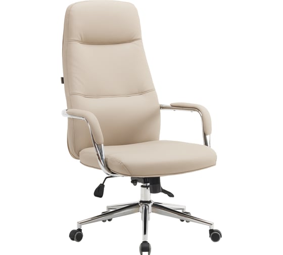 Кресло Everprof Vesta экокожа бежевый EP Vesta PU Beige