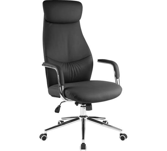 Кресло Everprof Bell экокожа черный EP Bell PU Black