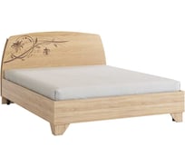 Кровать с основанием Виктория-1 140x200 см, дуб сонома SPV-1.04.1544