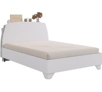 Кровать с основанием Виктория-1 140x200 см, белое дерево SPV-1.04.2552