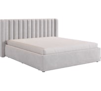 Каркас кровати Ева 160x200 см, галька, велюр KM1.6-23.2173