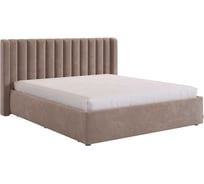 Каркас кровати Ева 160x200 см, латте, велюр KM1.6-23.2763