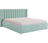 Каркас кровати Ева 160x200 см, мята, велюр KM1.6-23.2764