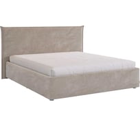 Каркас кровати Лада 160x200 см, латте, велюр KM1.6-20.2763