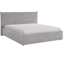 Каркас кровати Лада 160x200 см, оникс, велюр KM1.6-20.2762