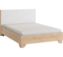Кровать с основанием Зара Комфорт 140x200 см, дуб сонома/белый SMZ-05.1623