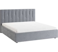 Каркас кровати Кристи 2 160x200 см, оникс, велюр KM1.6-08.2.2762