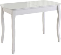 Обеденный раздвижной стол Экстра 2 белый/белый KM-0211.1477