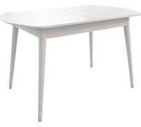 Обеденный раздвижной стол Сальса белый KM-0212.0133