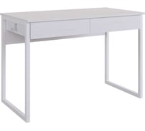 Стол Юниор белое дерево/белый муар SMU-01.2745