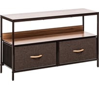 Комод Leset Локи 2 ящика, коричневый 246139F74D4