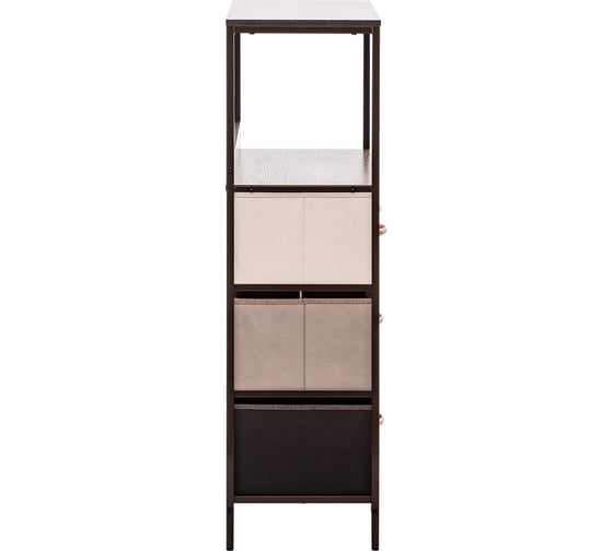 Комод Leset Локи 4 ящика, коричневый, бежевый 246139F74C4