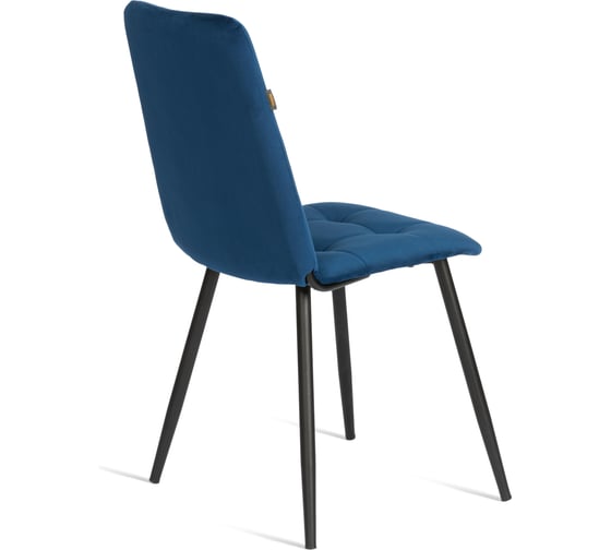 Стул обеденный Asti велюр, 47x54x86, Blue (синий) Tetchair 24296