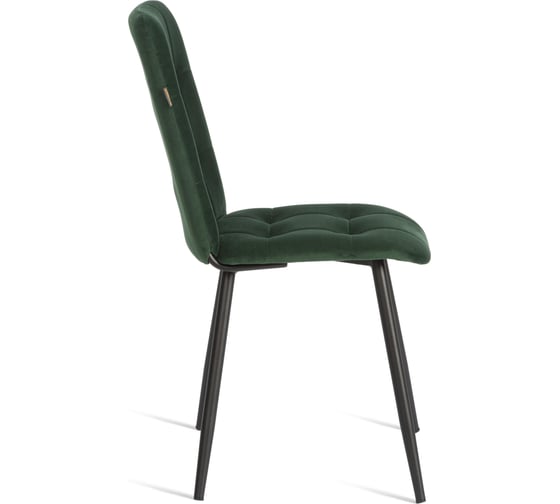 Стул обеденный Asti велюр, 47x54x86, Deep Forest (изумруд) Tetchair 24297