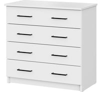 Комод Арника КМ 11, белый текстурный 00-00162587