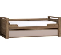 Кровать Арника Nature 80 90x190 см, дуб табачный 00-00015616