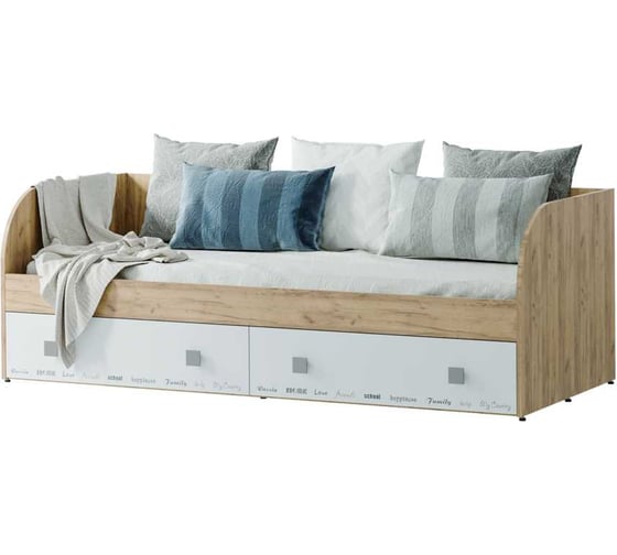 Кровать Арника с настилом ЛДСП Тренд КР-01 Light 80x186 Н000706