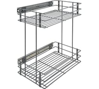 Бутылочница Lemax PROF 300 мм, с боковым креплением, вулканический серый VK-01-300VG