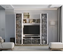 Гостиная модульная Арника Флоренция, ясень белый комплект 2 Н44164987