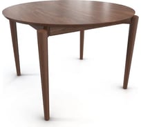 Стол ООО ЛИДЕР VASTO 1100 CV раздвижной овальный со столешницей из шпона Стол VASTO 1100 CV_ОА