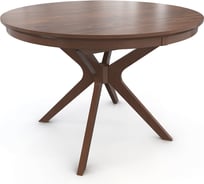 Стол ООО ЛИДЕР VERONA 1100 CV с круглой столешницей из шпона VERONA_1100_CV_AO