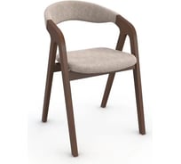 Кресло ООО ЛИДЕР MONTI с мягким сиденьем и удобной гнутой спинкой Кресло MONTI Estetica mineral shell (VipTextil)