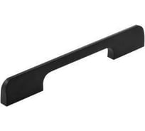 Ручка мебельная JET 611 накладная межцентровое расстояние 160 мм L 176 мм, алюминий черный матовый R611A.176BLQ99