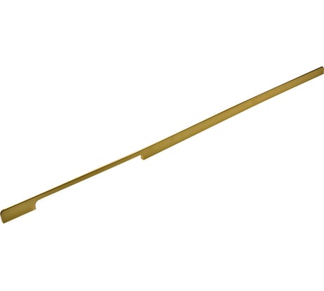 Ручка мебельная JET 611 накладная межцентровое расстояние 2x480 мм L 1000 мм, алюминий золото R611A.1000GPQ99