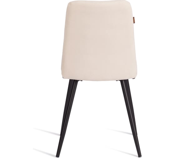 Стул обеденный Tetchair Asti флок, 47x54x86, молочный, 4 24295