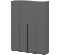 Шкаф распашной Арника ШК 5 1600, Графит 00-00164988