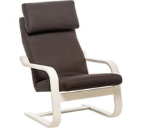 Кресло Leset Ниас, слоновая кость, ткань Lunar Coffee 246139FC12D