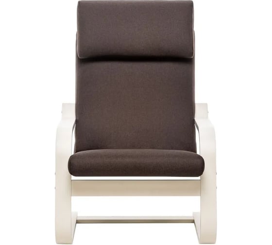 Кресло Leset Ниас, слоновая кость, ткань Lunar Coffee 246139FC12D