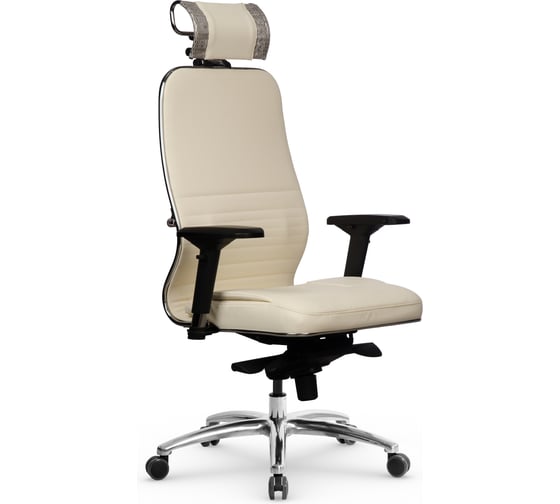 Кресло МЕТТА Samurai KL-3.04 Infinity Easy Clean Молочный z509339445