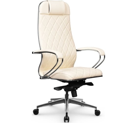 Кресло МЕТТА Samurai KL-1.041 Infinity Easy Clean Молочный (M-Edition) z316034963 1