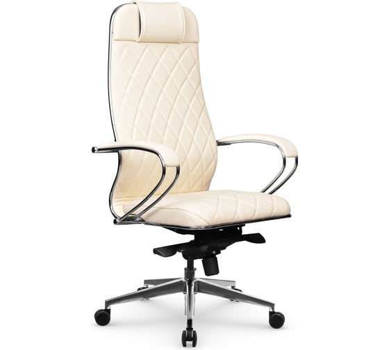 Кресло МЕТТА Samurai KL-1.041 Infinity Easy Clean Молочный (M-Edition) z316034963