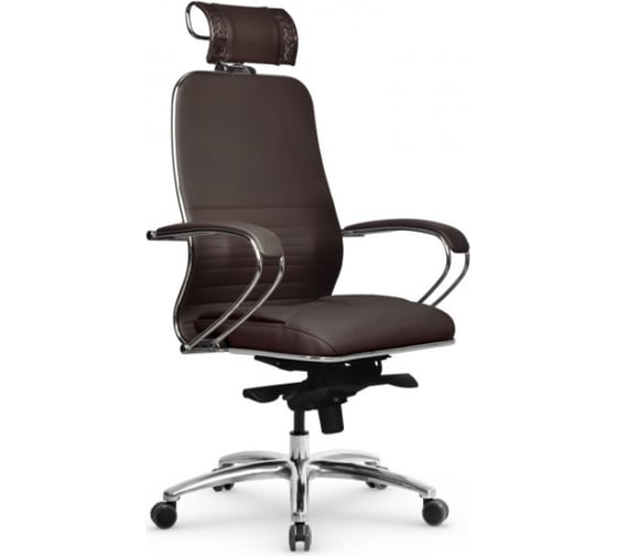 Кресло МЕТТА Samurai KL-2.04 Infinity Easy Clean Темно-коричневый z316035137 1