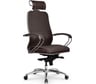 Кресло МЕТТА Samurai KL-2.04 Infinity Easy Clean Темно-коричневый z316035137