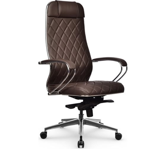 Кресло МЕТТА Samurai KL-1.041 Infinity Easy Clean Темно-коричневый (M-Edition) z316035052 1