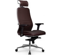Кресло МЕТТА Samurai KL-3.041 Infinity Easy Clean Темно-коричневый z316035434