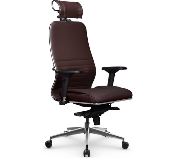 Кресло МЕТТА Samurai KL-3.041 Infinity Easy Clean Темно-коричневый z316035434