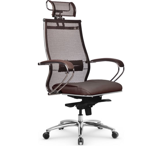 Кресло МЕТТА Samurai SL-2.05 Infinity Easy Clean Темно-коричневый z316036714