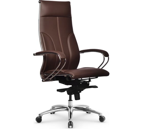 Кресло МЕТТА Samurai Lux Infinity Easy Clean Темно-коричневый z509339582