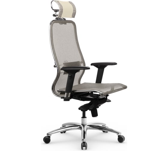 Кресло МЕТТА Samurai S-3.04 Infinity Easy Clean Молочный z316036226
