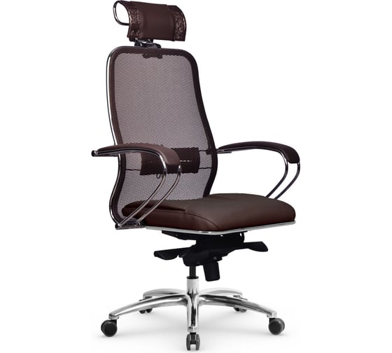 Кресло МЕТТА Samurai SL-2.04 Infinity Easy Clean Темно-коричневый z316036592
