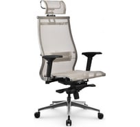 Кресло МЕТТА Samurai S-3.051 Infinity Easy Clean Молочный z316036400