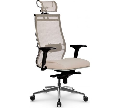 Кресло МЕТТА Samurai SL-3.051 Infinity Easy Clean Молочный z316037001